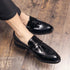 Tassel Loafer Shoes for Men Slip On Driving Moccasins Comfortable Leather Fashion Casual Footwear
